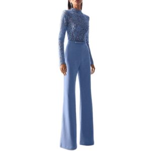 Women’s Elegant Lace Long Sleeve Jumpsuit