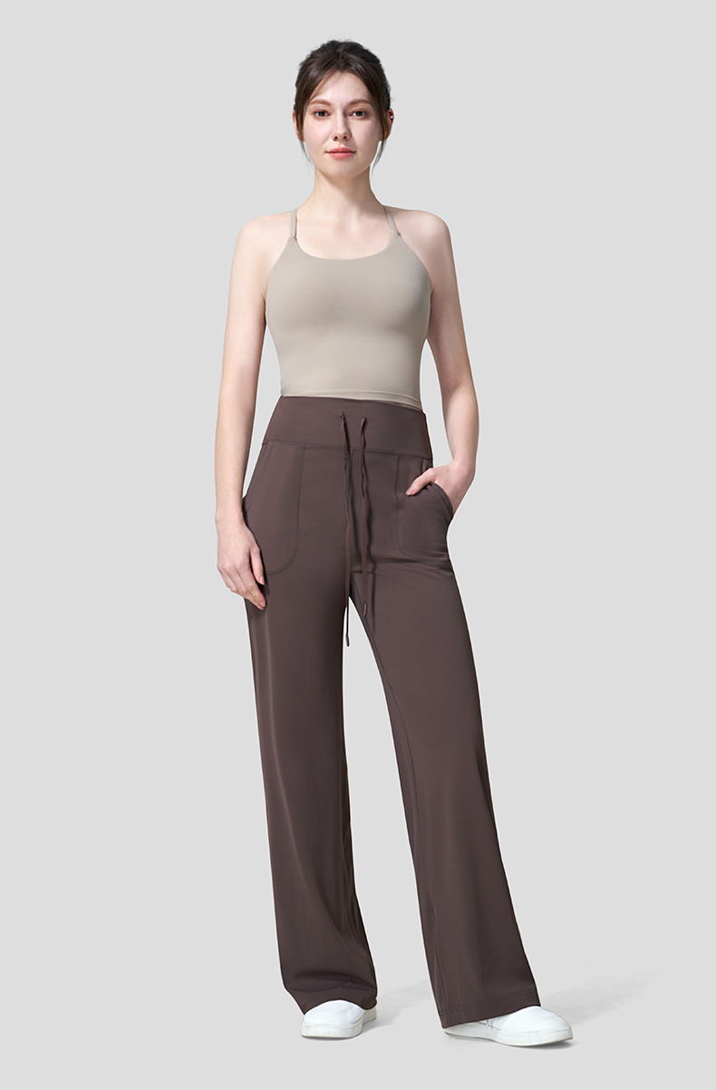 High-Waist Wide-Leg Lounge Pants - Image 3