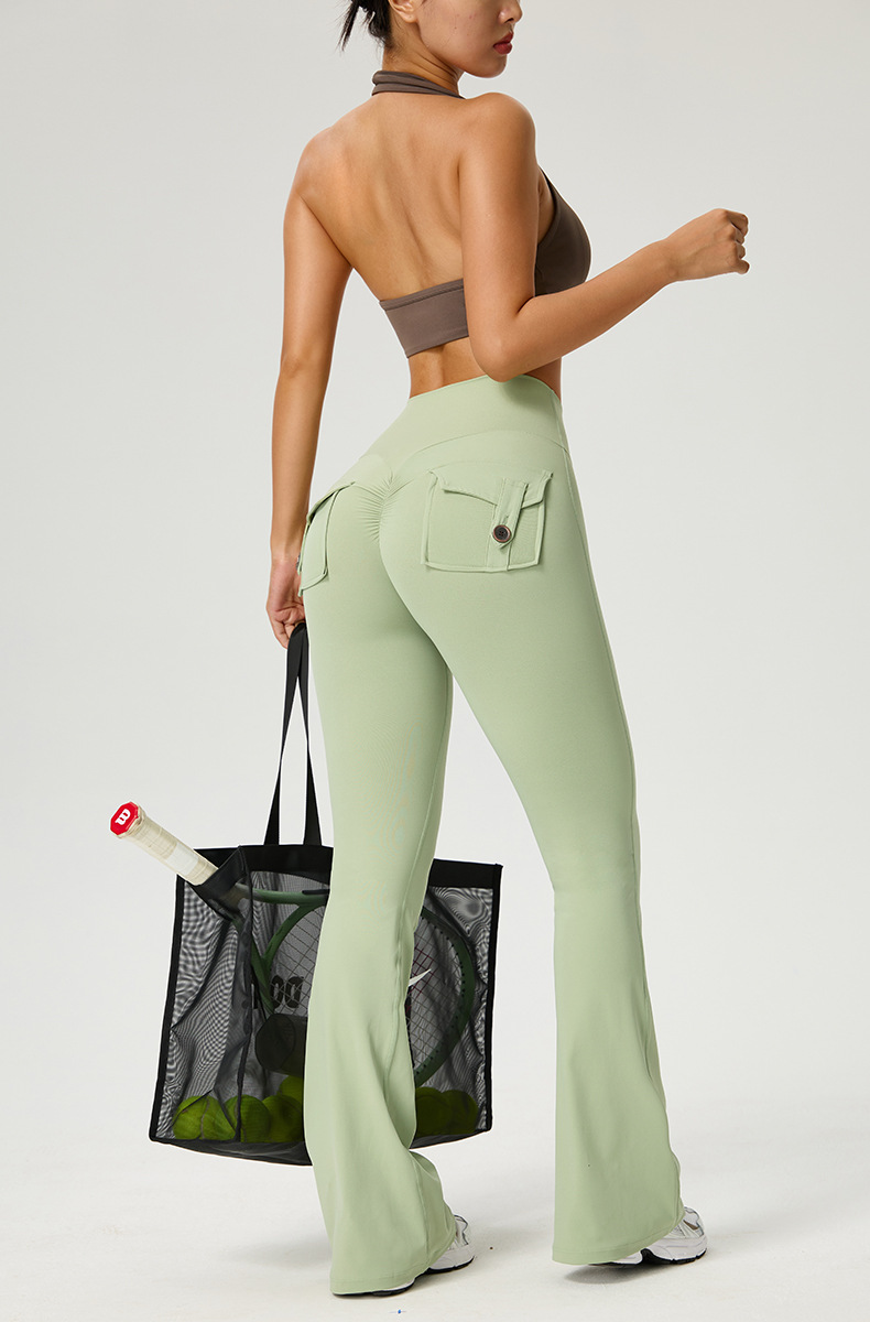 High-Waist Fitness Pants - Image 2
